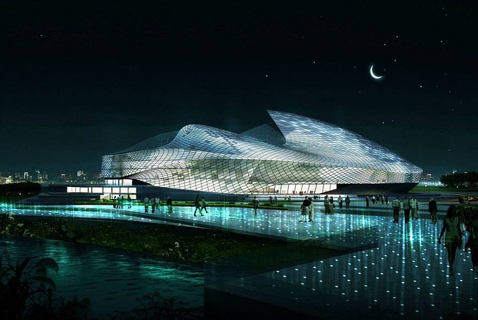 Splendid 4D - http://www.splendid4d.com
National Museum Eye Level View (Night) rendered by Splendid 4D Architectural Rendering & Visualization Studio #publicproject #museum #architectural Project #landmark #Contemporary#ArchitecturalRendering #architectualVisualization