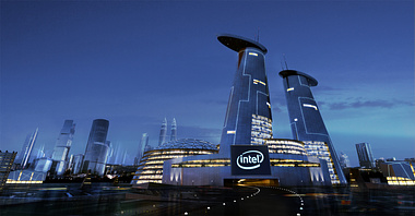 Intel - "Futuristic Building"