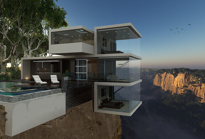 BEREALIZED - http://www.berealized.com.au
 BEREALIZED
 
 
 3ds Max, VUE & Photoshop

 

This is a personal project of mine to add to my portfolio, hopefully will be able to build it one day in the Blue Mountains, Australia