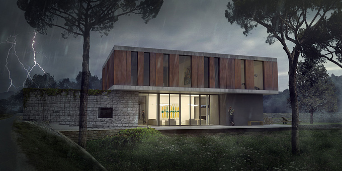 imagenatives - http://www.imagenatives.com
Visualisation of a villa in the mountains of Lebanon.