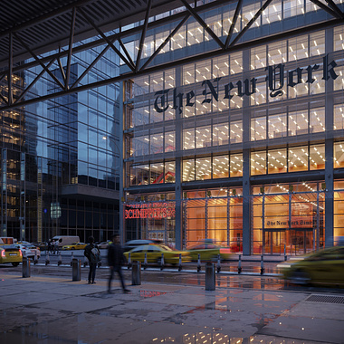 Tribute to the New York Times Building - Full 3d