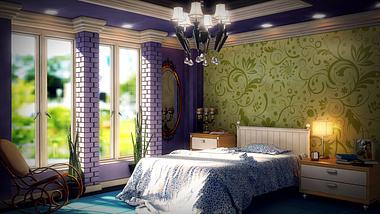Interior Bed Room Design