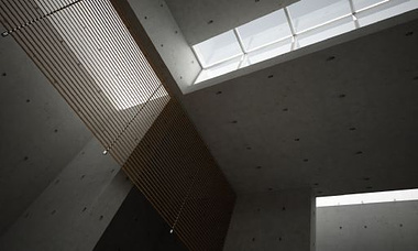 Modern Church - ceiling detail