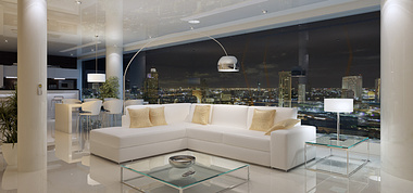 Sofa Visualisation / Condo Interior