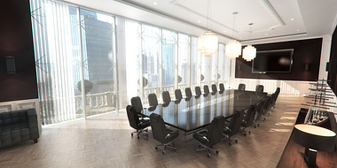The meeting room