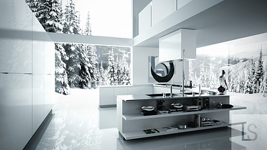 Winter kitchen
