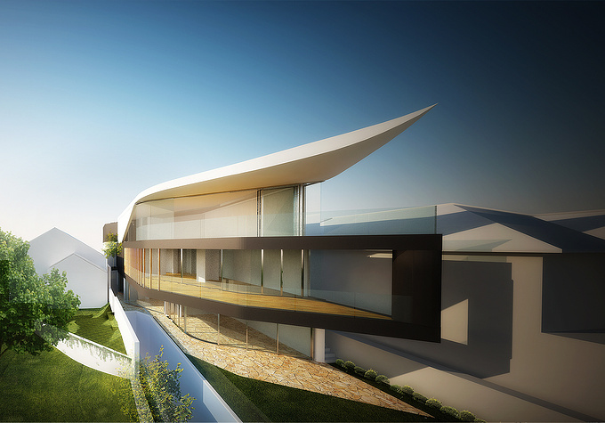  - http://
House in Sydney, Australia. I used VRAY C4D and Photoshop