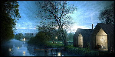House on the River A43D Estudio