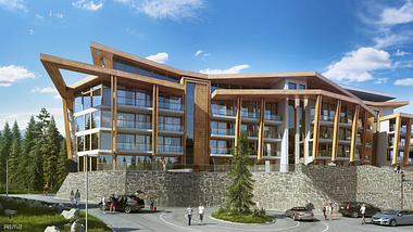 Nosalowy Dwor Phase II - Residence in Zakopane