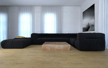 Done in Marvelous Designer- Bonaldo sofa