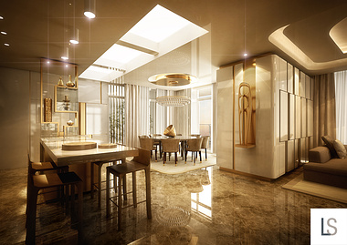 Private living/kitchen in China