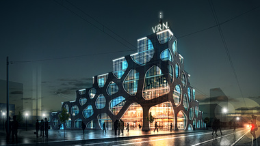 Voronoi house