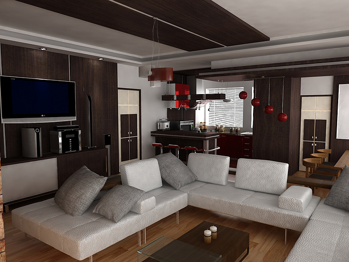 &lt;&lt;Personal&gt;&gt; - 
 &lt;&lt;Personal&gt;&gt;
 
 
 3ds Max 2011 + VRay 2.0 + NoPostProcessing

 

A part of a two-story house...