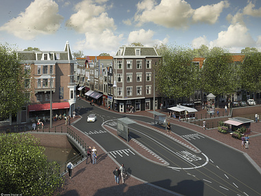 Utrechtsestraat Amsterdam - street redevelopment