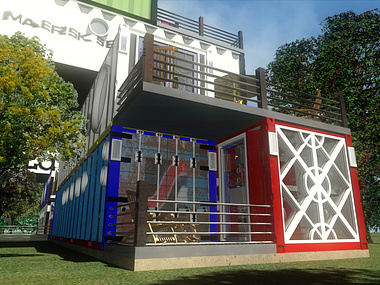 Shipping Container House Concept