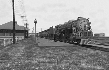 Bozeman MT Train Depot - ca 1927