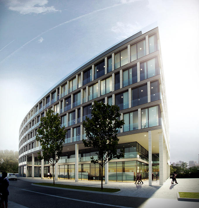 Rendering for Nattler Architects, Germany