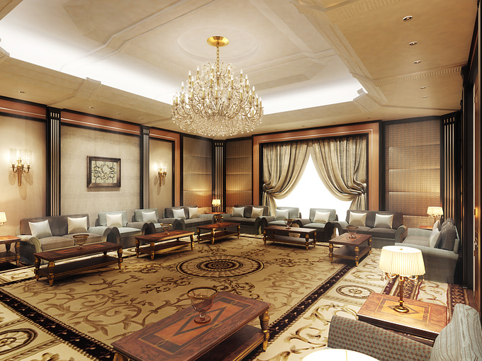 3DFi - http://www.3dfi.fr
Waiting room of a palace in emirates