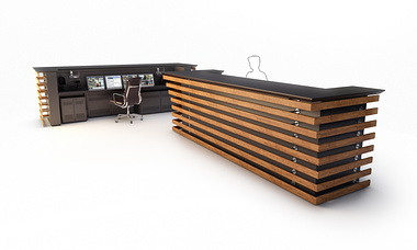 Lobby Security Desk - Furnitue Concept