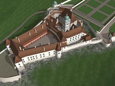 the castle schallaburg in Austria