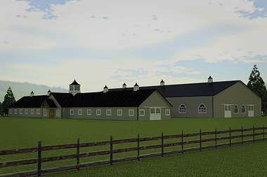 Dellmyer Horse Arena - Engel Architects LLC.