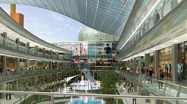 shopping center atrium