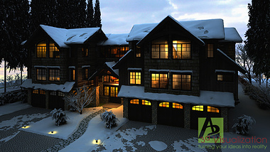 Winter Tahoe villa