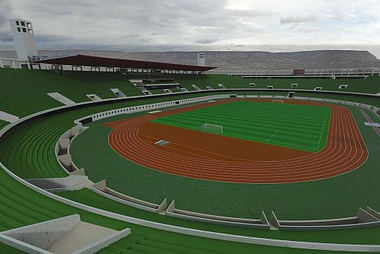Stadium of Agadir interior