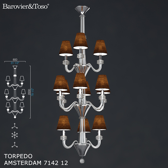 3D Brand Models - http://3dbrandmodels.com/eng/user-profile/28
Barovier and Toso Torpedo Amsterdam 7142 12 chandelier lamp 3D model. Vray materials. Real scale model.

Download model !

You can order models from CG Factory, just write !
