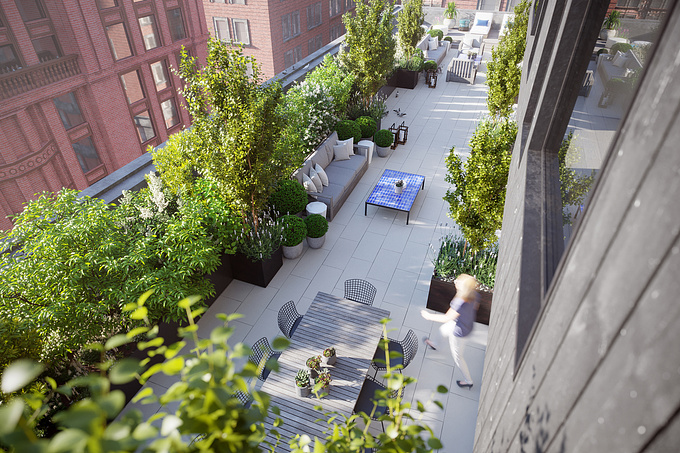 natrangdesign - http://natrangdesign
Do you love garden plant and nature? Visit the rooftop of the apartment we just completed.