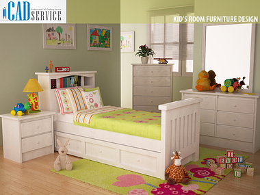 Kid's Room Furniture Design