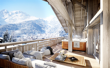Chatel Appartment Terrace