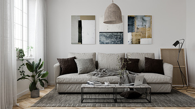 A Cozy Living Room