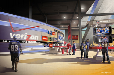 New Meadowlands Stadium - Verizon Gate