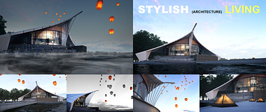 "STYLISH architecture LIVING"