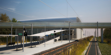 Future TGV train station - Besançon - France