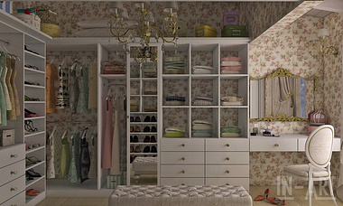 Dressing room by In-Art