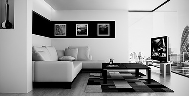 Interior study and lounge