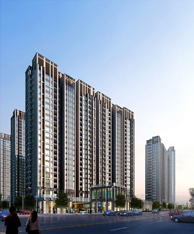 Wuhan Residential building_pengwei exterior3