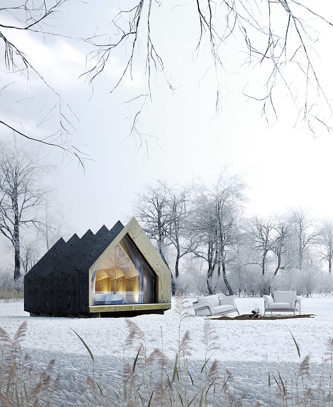 3D Studio Prins - http://3dstudioprins.nl/

This garden pavilion is for the people who like to sleep outside and dream outside the box. 

 The cloud Collective

More --> 

Hope you all like it!