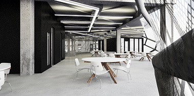 Interior open workspace