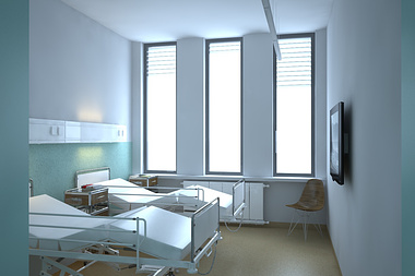 Hospital in Cracov - ward