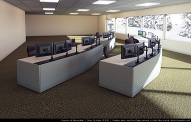 Trading Desks - Office Interior