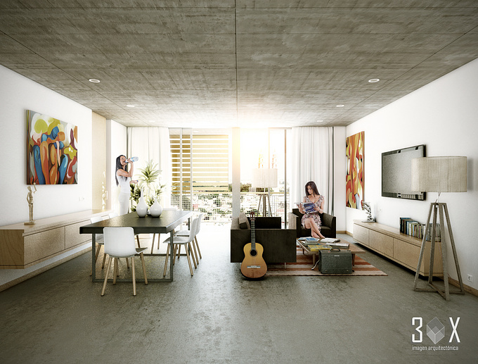 Coutiño & Ponce Arquitectos - http://www.coutinoponce.com
Max + Vray + PS