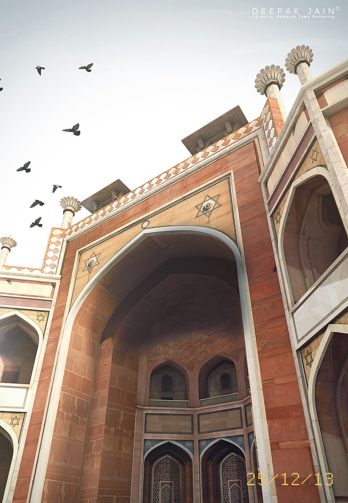 Monuments have always been part of my interest. One day while thinking, I thought why not make my interest my work, so here i converted my interest and thoughts into work, the beautiful "HUMAYUN TOMB" another angle...