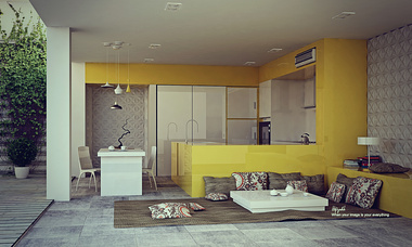 ::Yellow Kitchen::