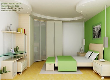 Green Sleep Room (Quarto Verde - casal)