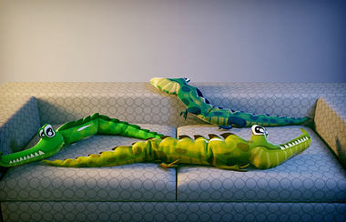 Alligator Pillows