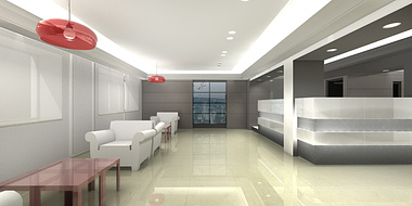 Offices Waiting area & Reception desk
