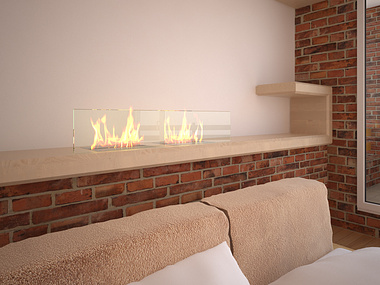 Ethanol Fireplace | Concept 02
